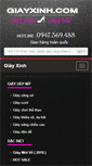 Mobile Screenshot of giayxinh.com